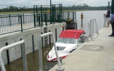 Boat Navigation Lock – Caloundra